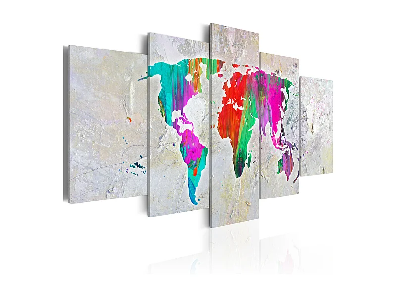 Quadro - Colourful Planet - 200x100