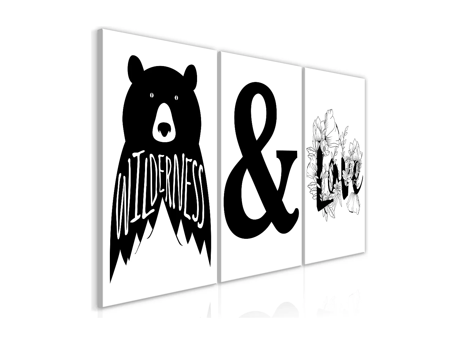 Quadro - Willderness and Love (Collection) - 60x30