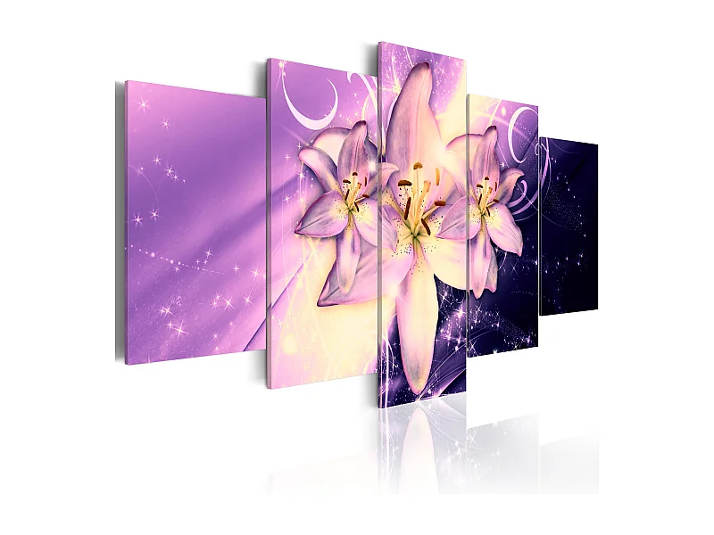 Quadro - Purple Galaxy - 100x50