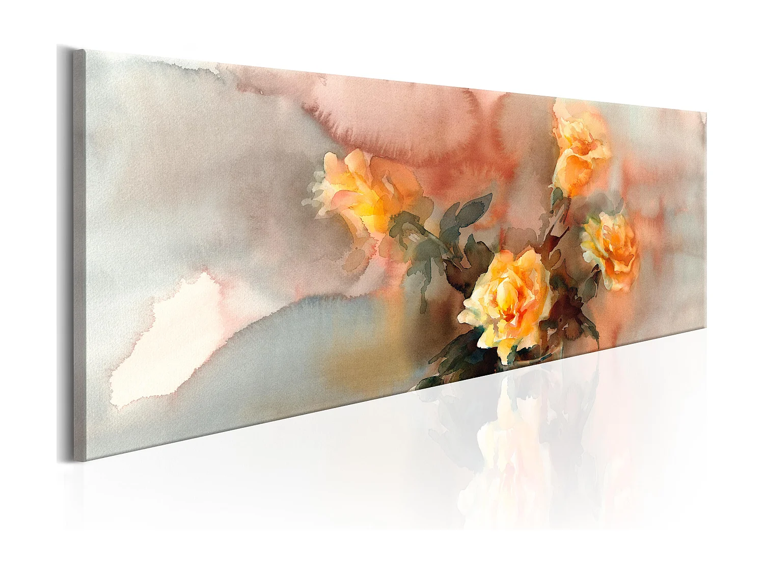 Quadro - Bouquet of Yellow Roses - 150x50