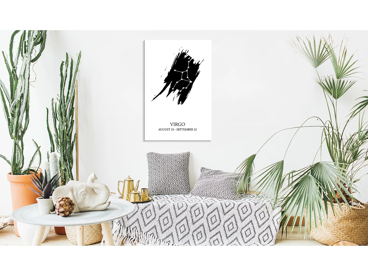 Quadro - Zodiac Signs: Virgo (1 Part) Vertical - 60x90