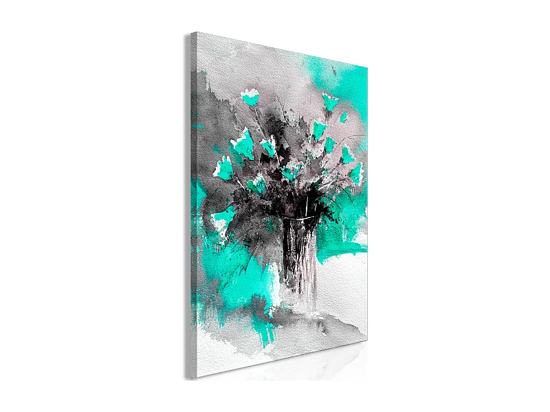 Quadro - Bouquet of Colours (1 Part) Vertical Green - 80x120