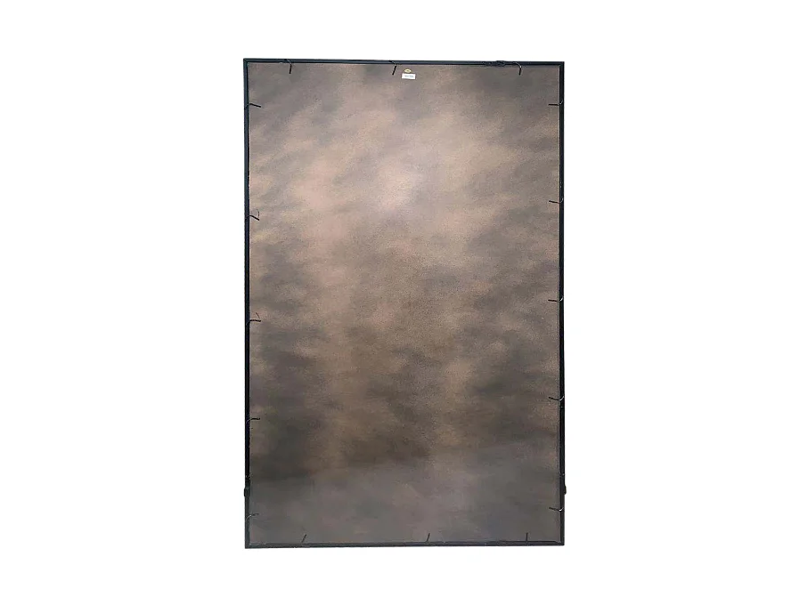 Grand miroir artiste noir 80x140cm