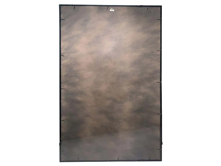 Grand miroir artiste noir 80x140cm