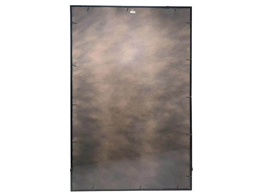 Grand miroir artiste noir 80x140cm
