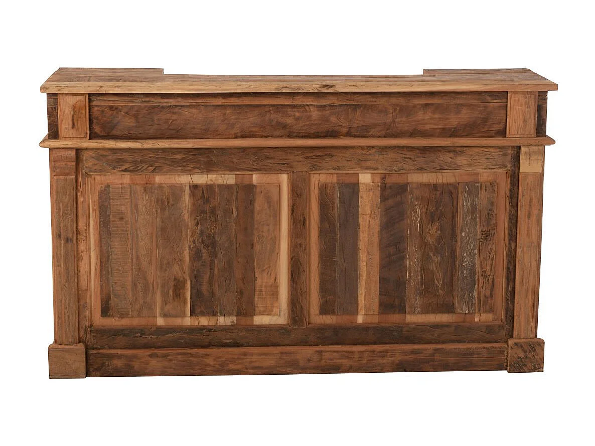 Bar 2 Tiroir en Bois "Hollywood" 180cm Naturel