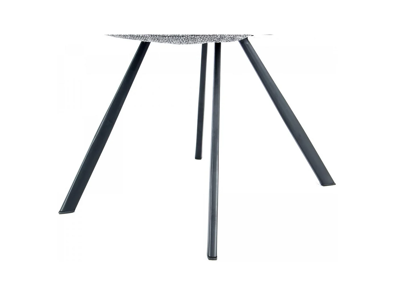 Chaise semi artisanal LOT DE 2 ARE 57x47,5x77 gris