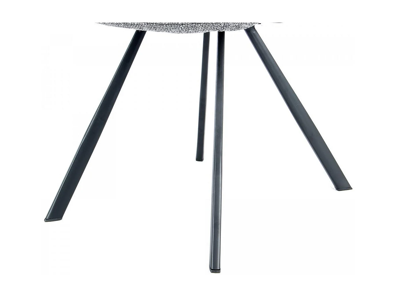 Chaise semi artisanal LOT DE 2 ARE 57x47,5x77 gris