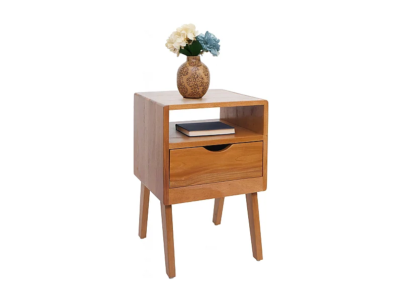 Nachtkastje MCW-P16,  naturelkleurig