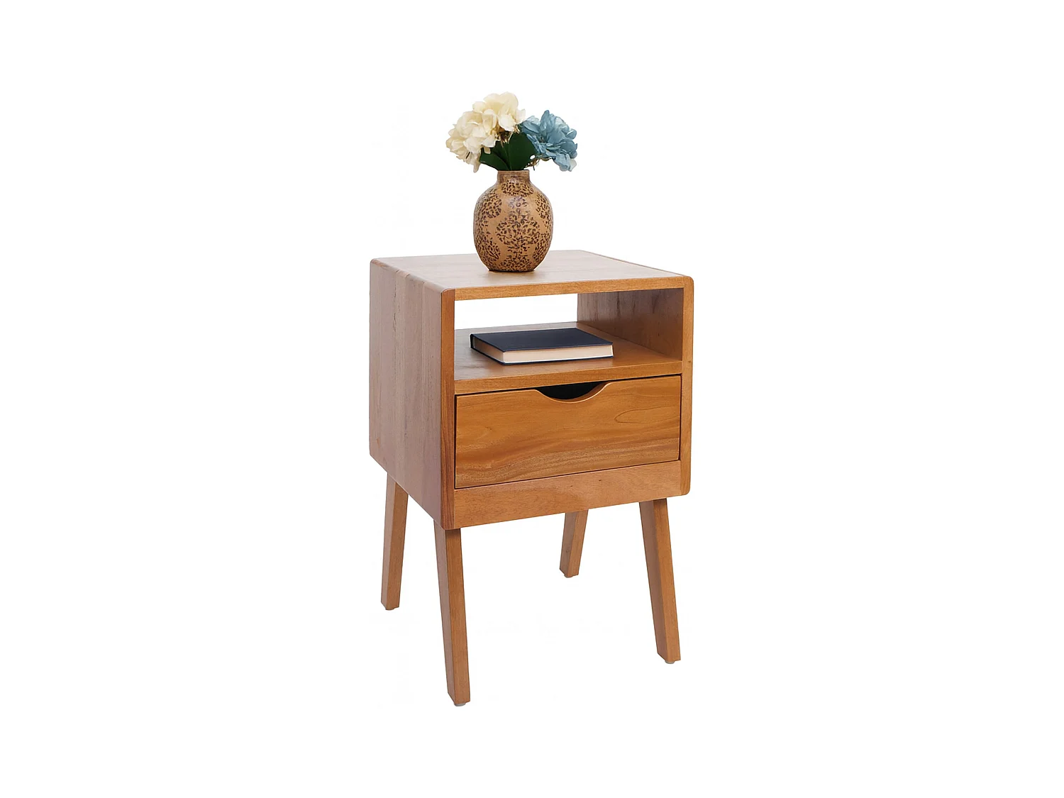 Nachtkastje MCW-P16,  naturelkleurig