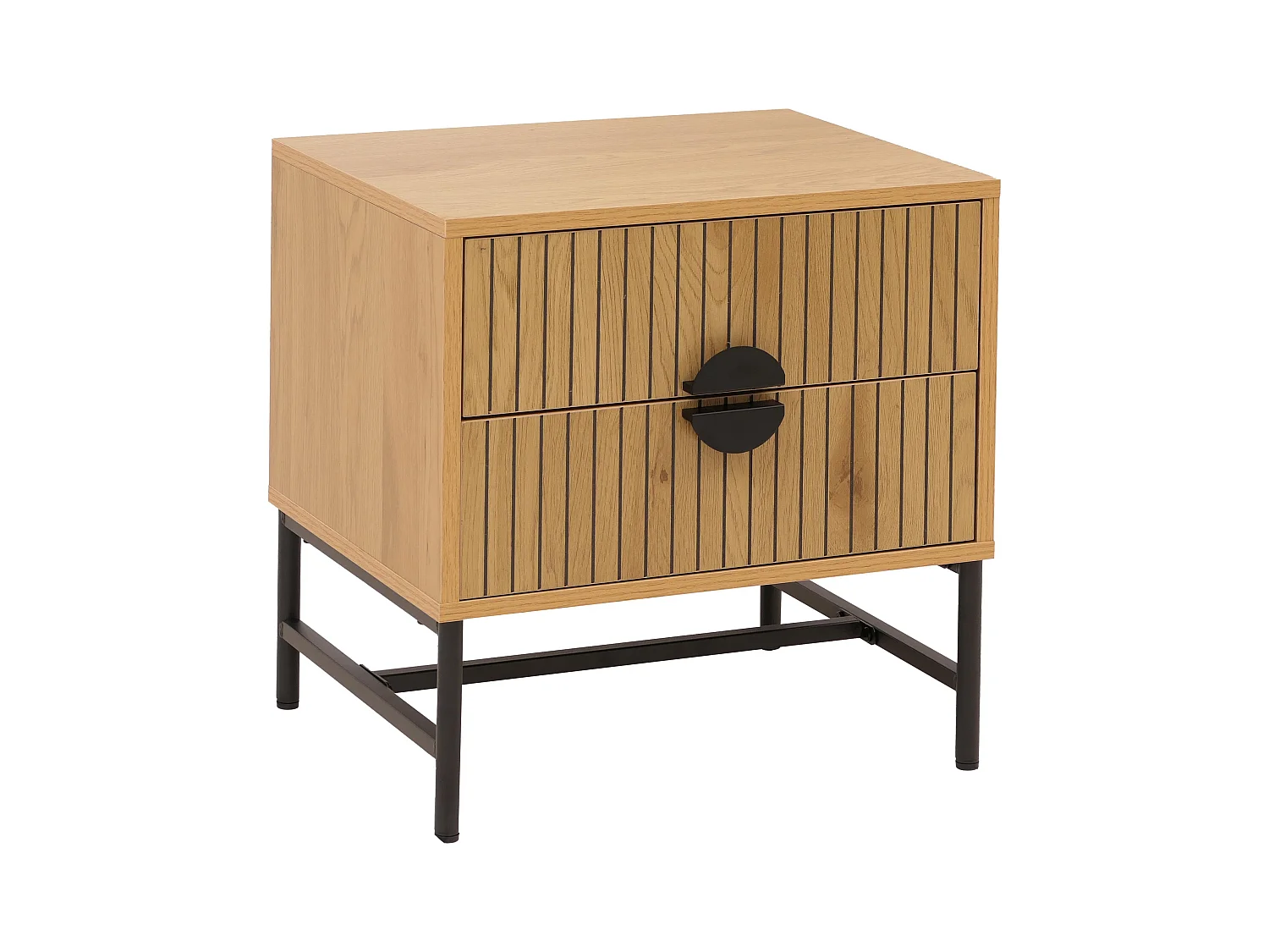 Szafka nocna MCW-O39,  naturalny