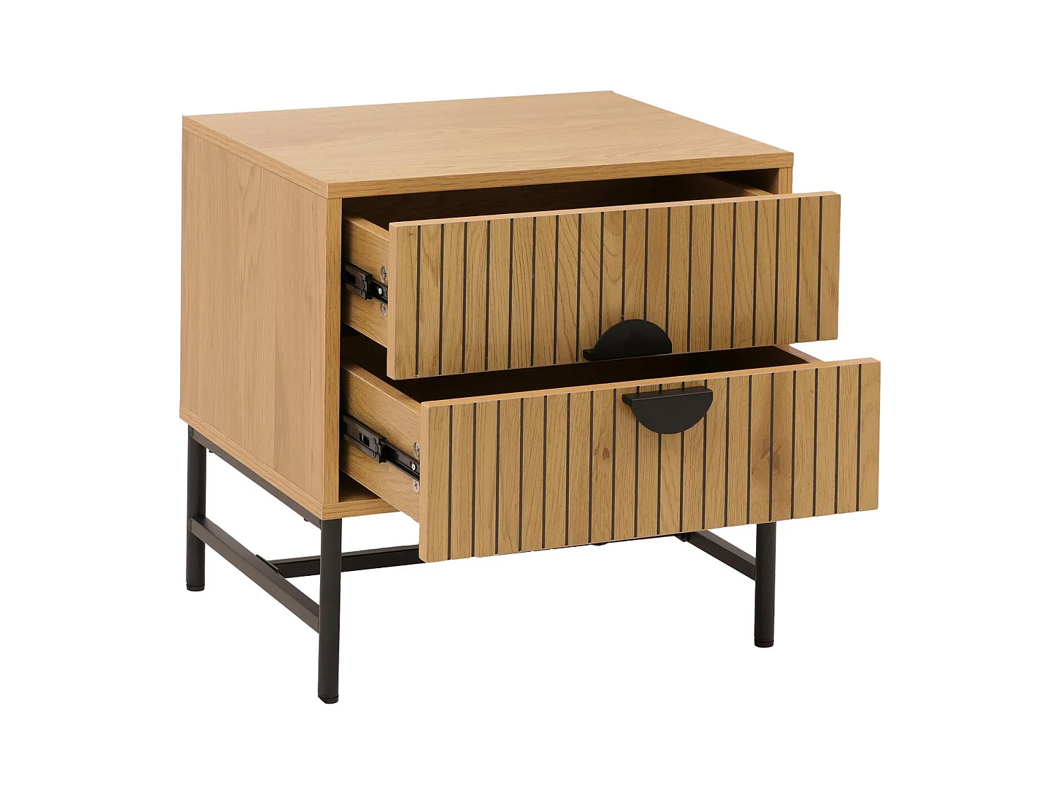 Szafka nocna MCW-O39,  naturalny