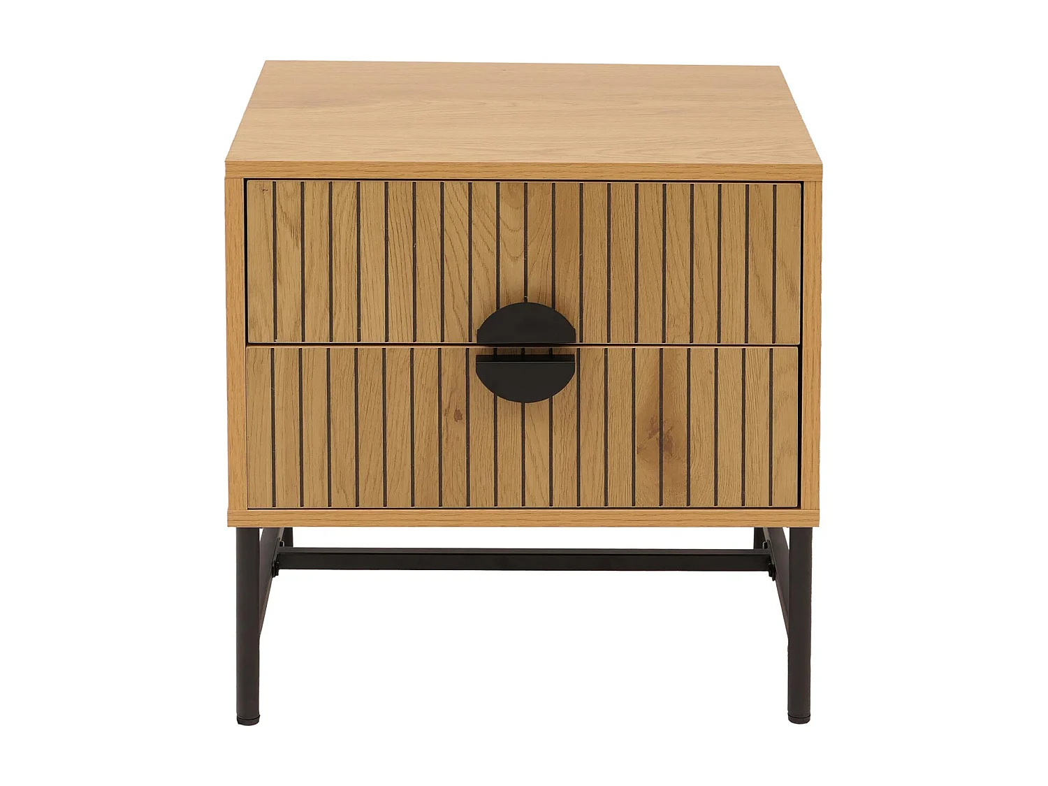 Table de chevet MCW-O39,  naturel