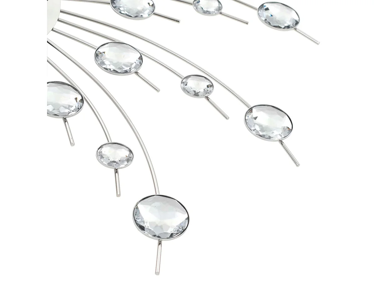 Horloge murale avec mouvement à quartz Design moderne 50 cm