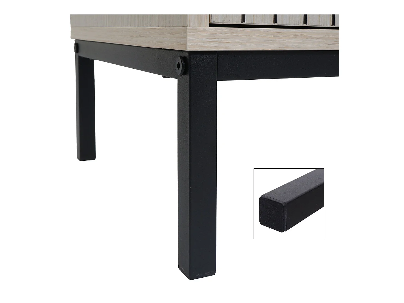 Szafka wysoka MCW-O42,  wygląd drewna beżowy