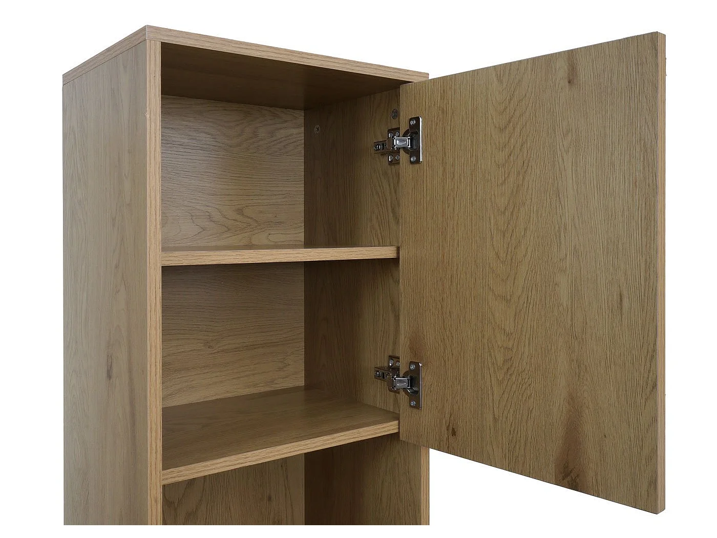 Armoire haute MCW-O42,  aspect bois naturel