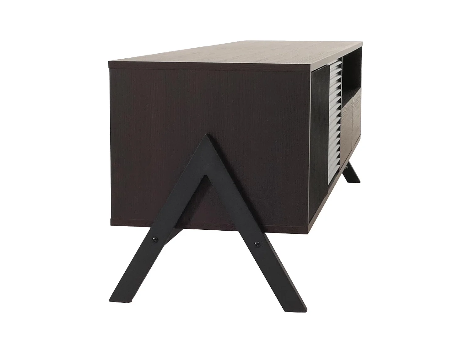 Meuble TV MCW-O40,  aspect noyer