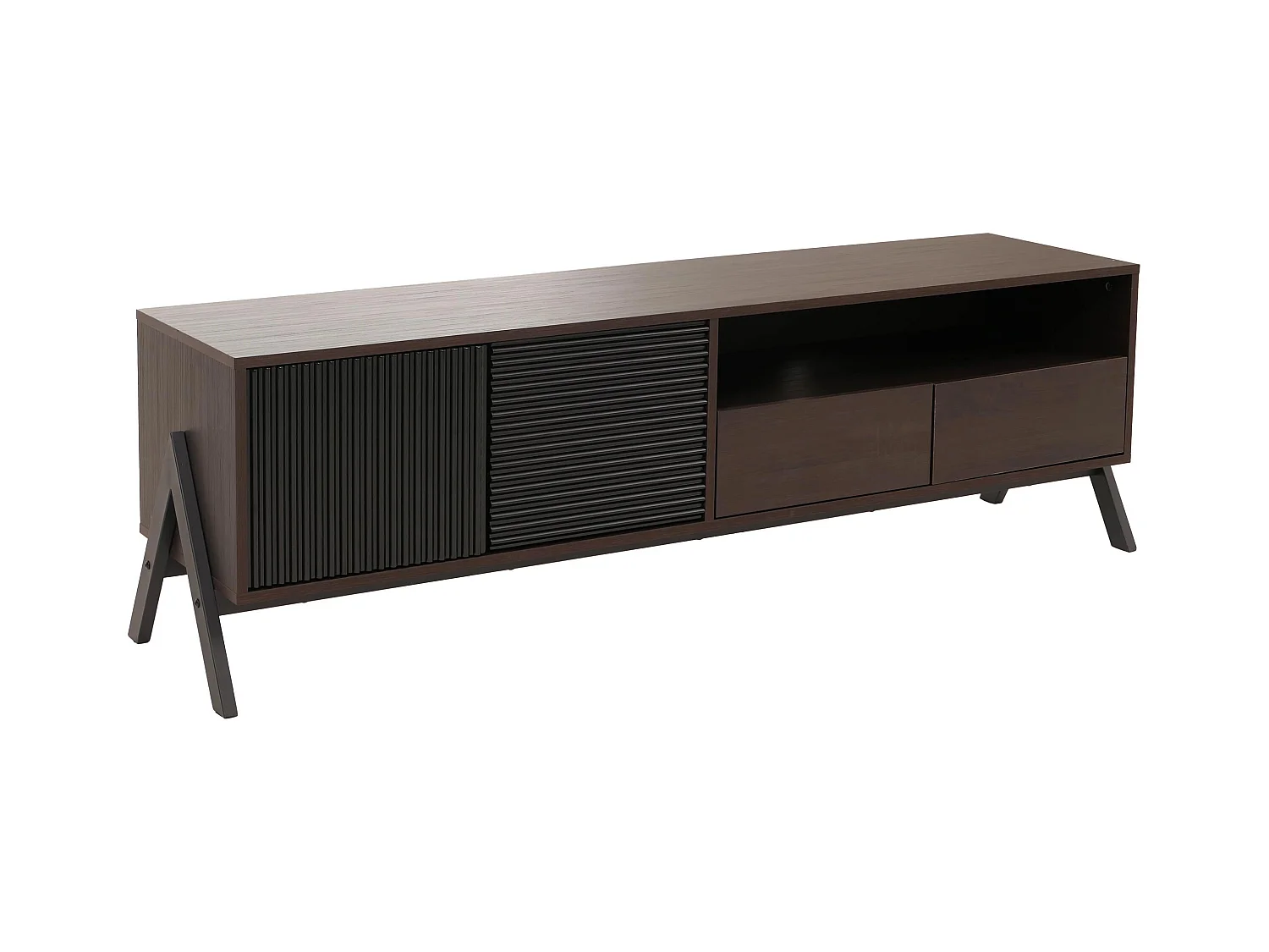 Meuble TV MCW-O40,  aspect noyer