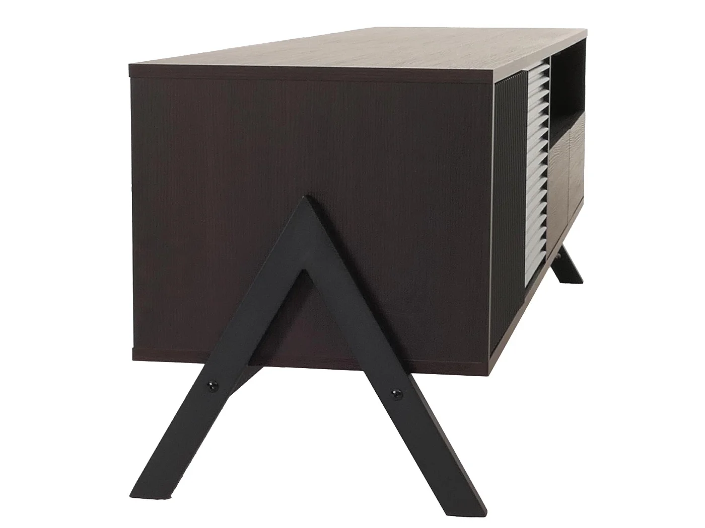 TV Stand MCW-O40,  walnut finish