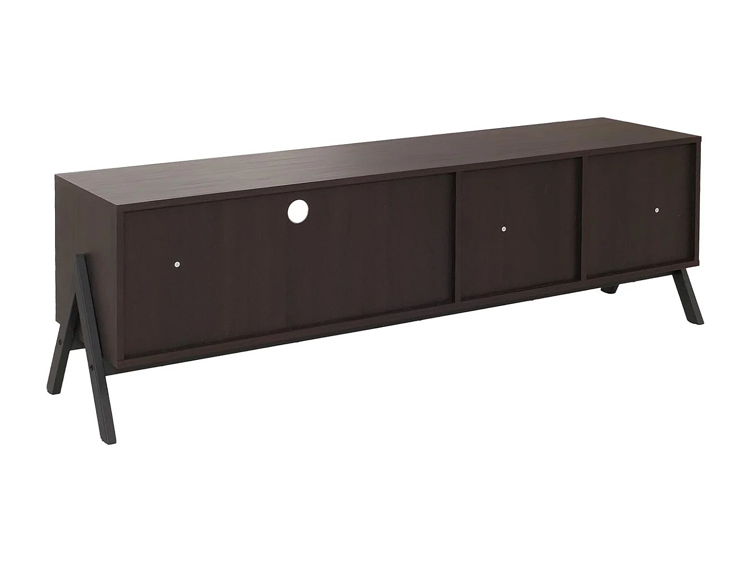 TV Stand MCW-O40,  walnut finish