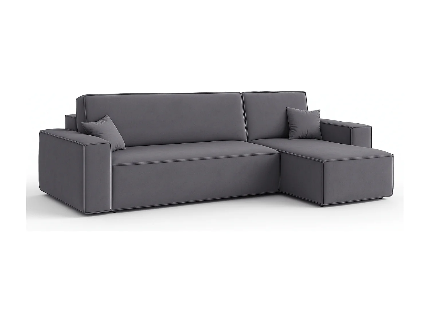 Canapé d’angle DENIS L avec fonction lit 135x200 Riviera 95