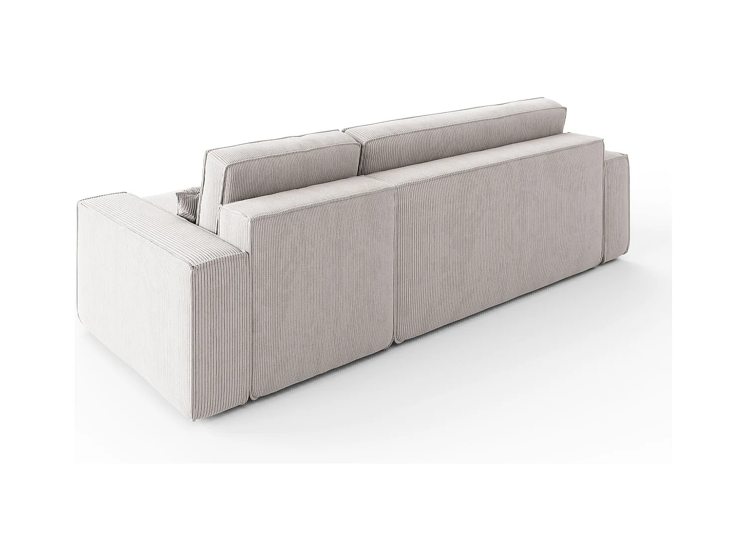 Canapé d’angle DENIS L avec fonction lit 135x200 Poso 14