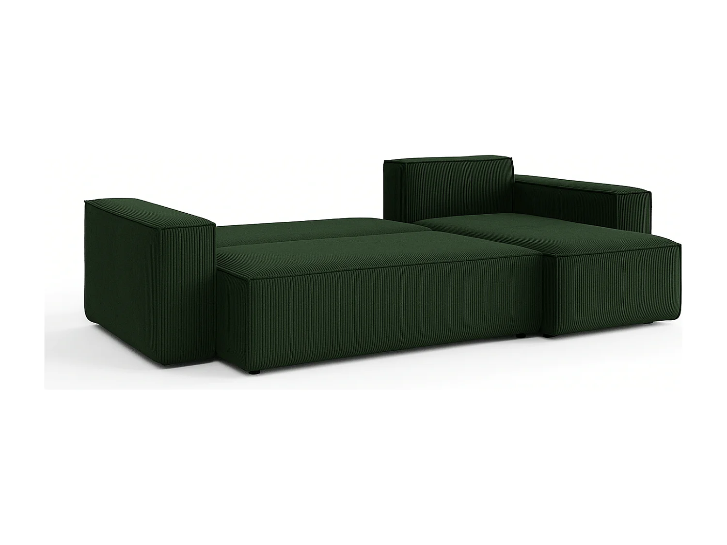 Canapé d’angle DENIS L avec fonction lit 135x200 Poso 14