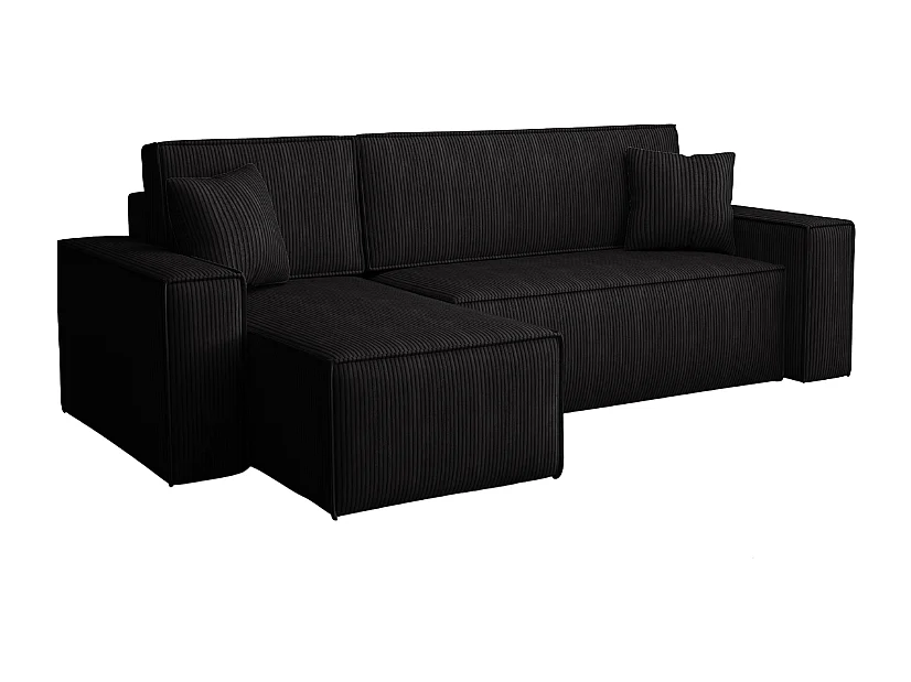 Canapé d’angle DENIS L avec fonction lit 135x200 Poso 135