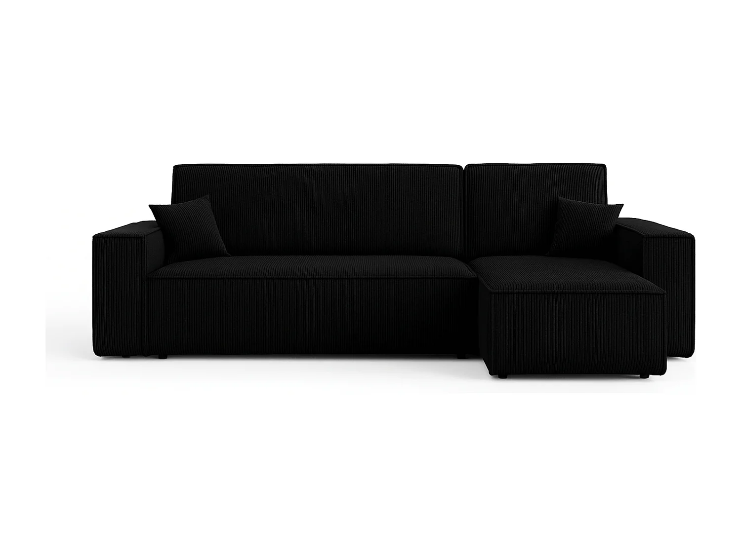 Canapé d’angle DENIS L avec fonction lit 135x200 Poso 135