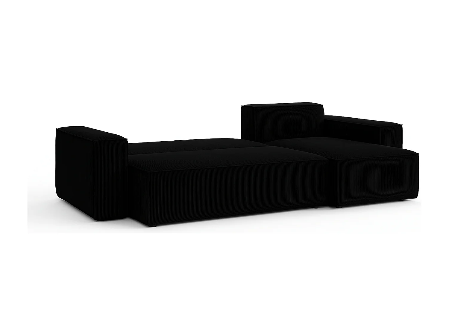 Canapé d’angle DENIS L avec fonction lit 135x200 Poso 135