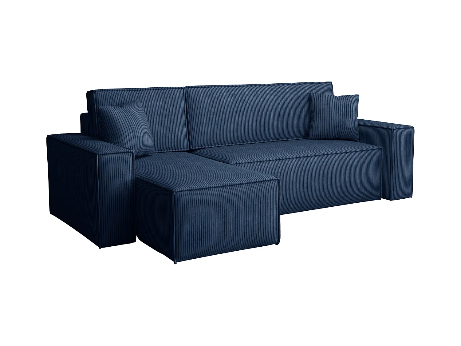 Canapé d’angle DENIS L avec fonction lit 135x200 Poso 5