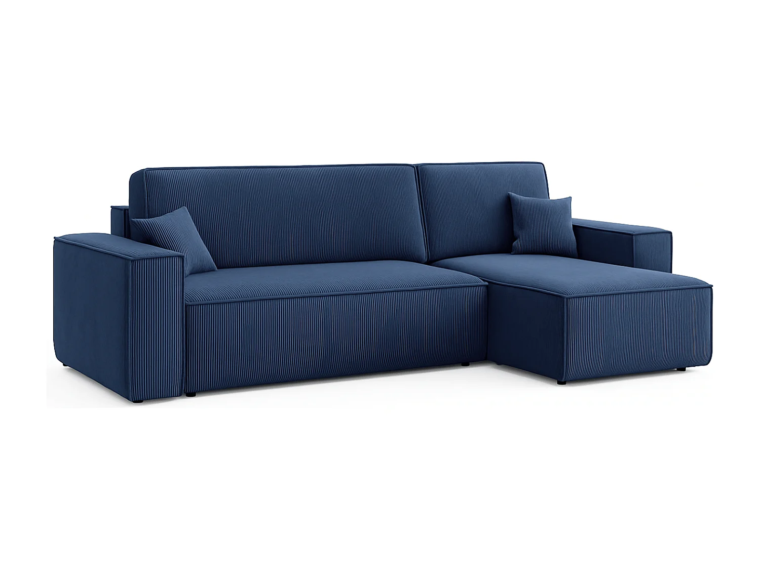 Canapé d’angle DENIS L avec fonction lit 135x200 Poso 5