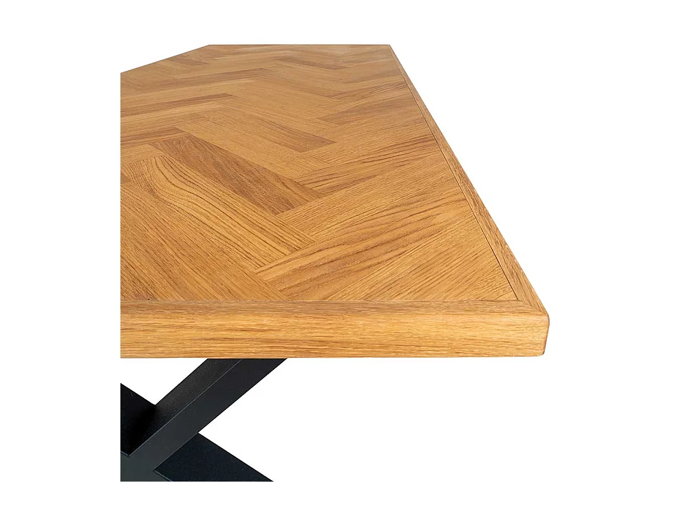 Hochwertiger Esstisch im Industrie und Loft Stil X Gestell