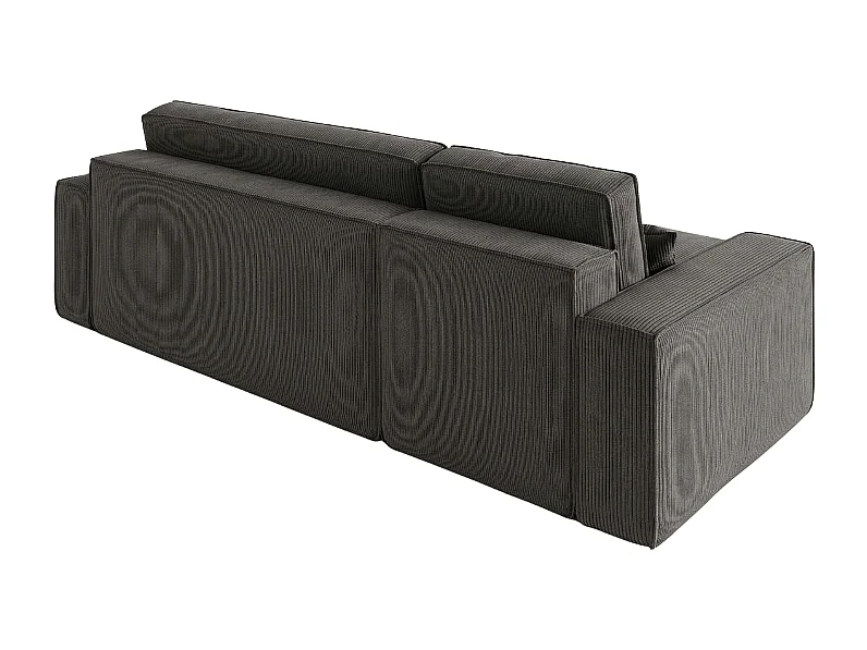 Canapé d’angle DENIS L avec fonction lit 135x200 Poso 22