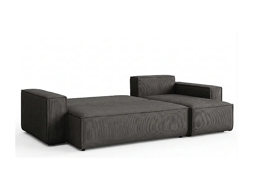 Canapé d’angle DENIS L avec fonction lit 135x200 Poso 22