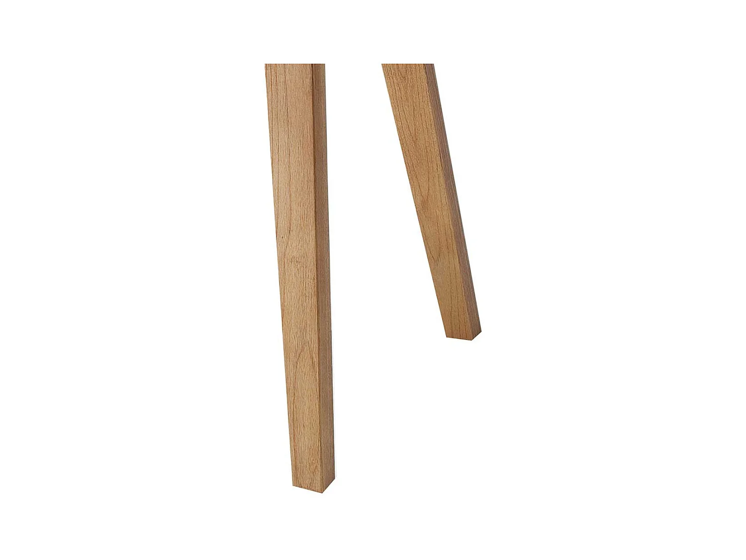 Küchentisch im Retro Design Weiß Eiche