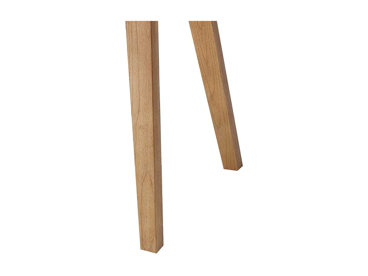 Küchentisch im Retro Design Weiß Eiche