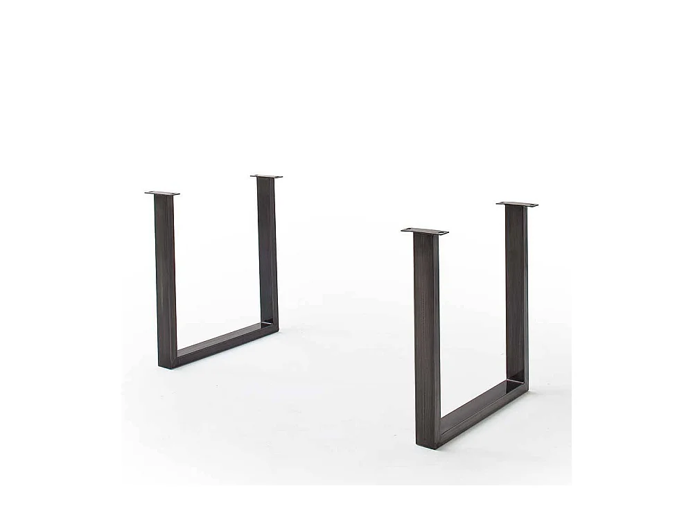 Esstisch Holztisch aus Akazie Massivholz und Metall