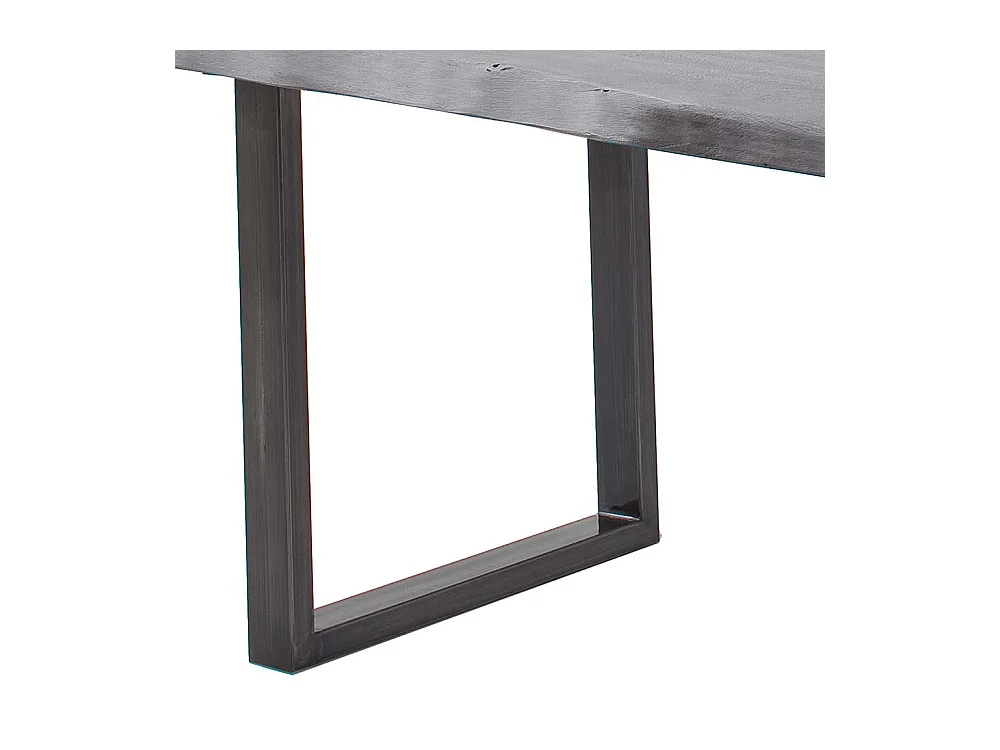 Esstisch Holztisch aus Akazie Massivholz und Metall