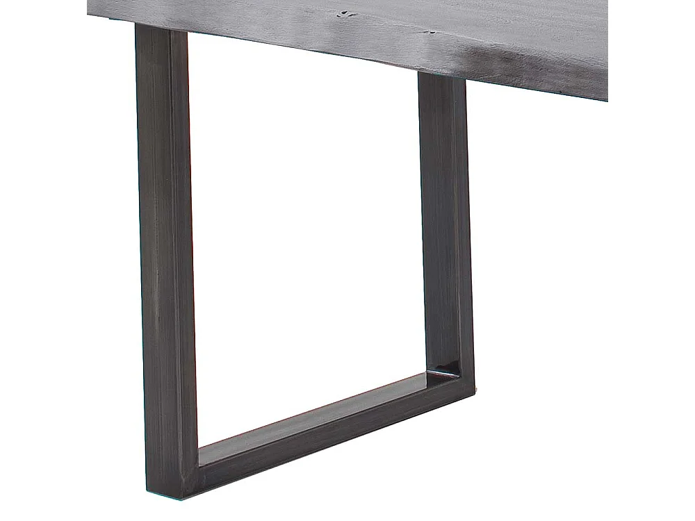 Esstisch Holztisch aus Akazie Massivholz und Metall