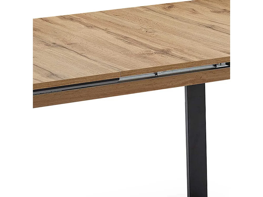 Esszimmertisch mit Bügelgestell wahlweise mit Mittelauszug