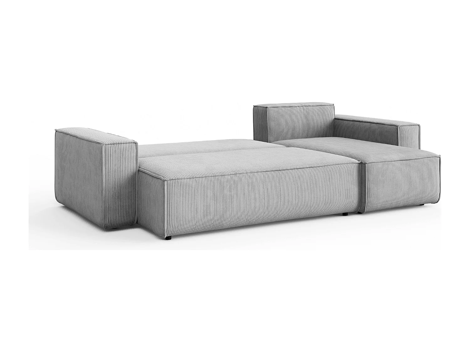 Canapé d’angle DENIS L avec fonction lit 135x200 Poso 110