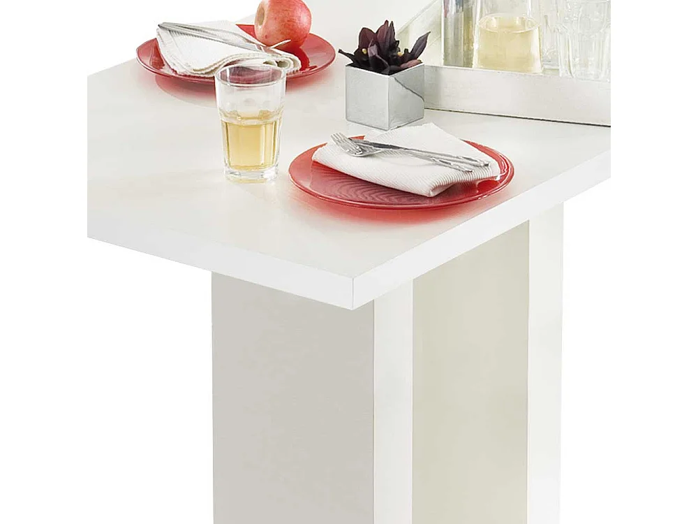 Esszimmertisch mit Säulengestell modern