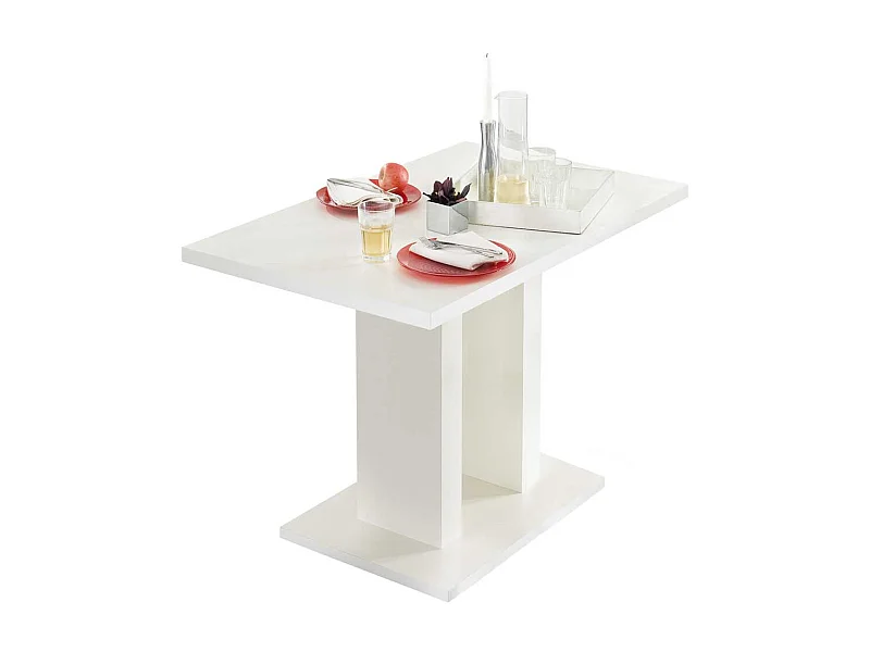 Esszimmertisch mit Säulengestell modern