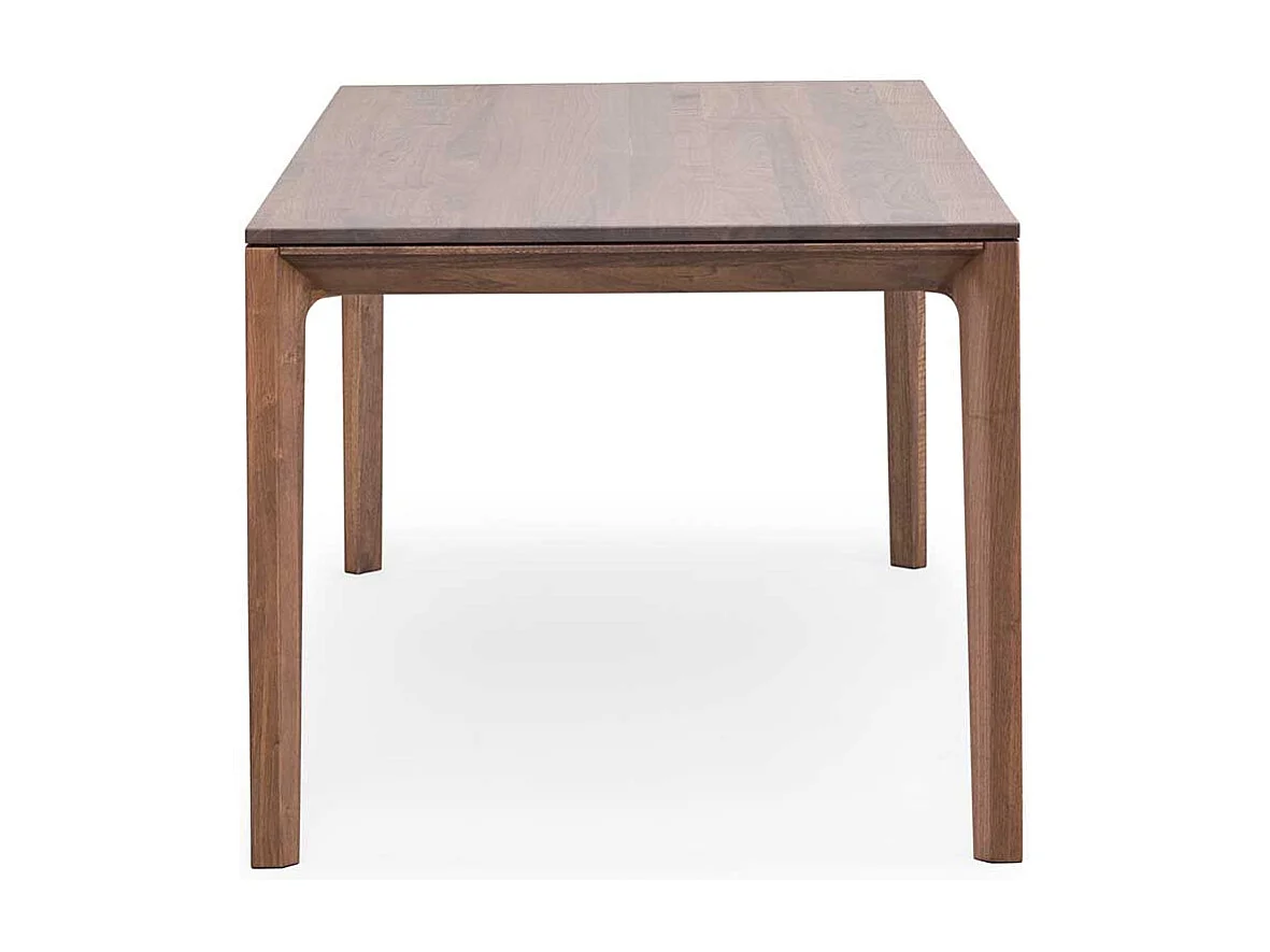 Holztisch aus Nussbaum Massivholz handgearbeitet