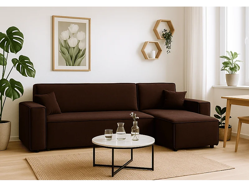 Narożnik DENIS L z funkcją spania 135x200 Riviera 28