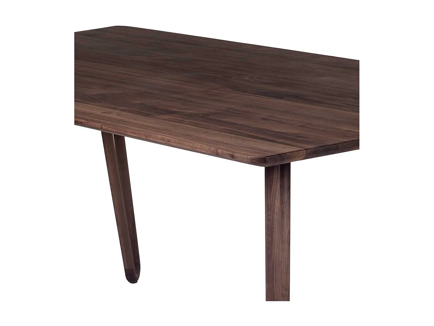 Esszimmertisch aus Nussbaum Massivholz handgearbeitet