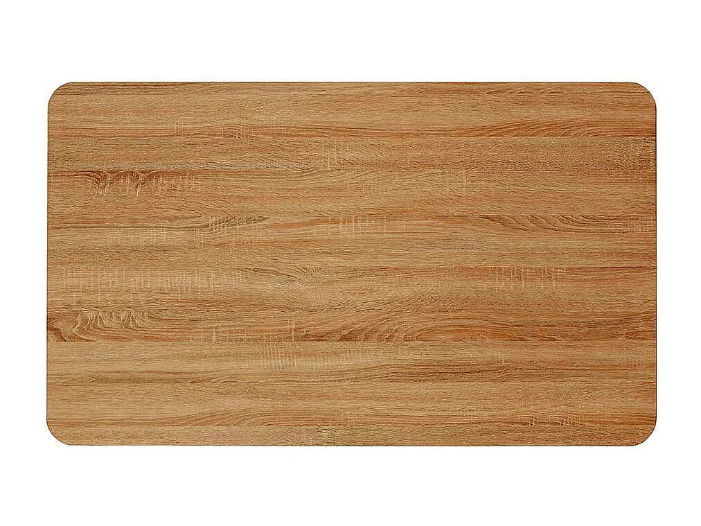 Esstisch in Wildeichefarben und Schwarz Industry Stil