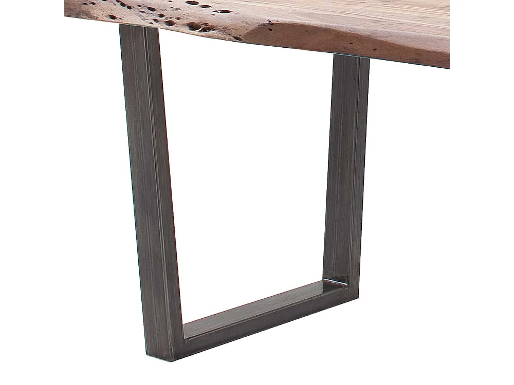 Esstisch Esszimmertisch aus Akazie Massivholz im Industry und Loft Stil