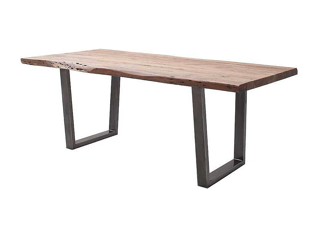 Esstisch Esszimmertisch aus Akazie Massivholz im Industry und Loft Stil